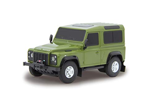 Jamara 405154 - Land Rover Defender 1:24 Verde– Licencia Oficial