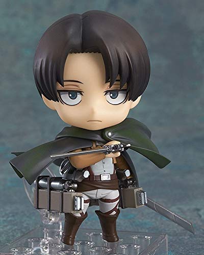 Jaypar Ataque en Titán Figura Levi · Figura Ackerman Figura Animado de Chibi Figura de acción