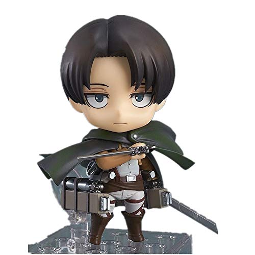 Jaypar Ataque en Titán Figura Levi · Figura Ackerman Figura Animado de Chibi Figura de acción