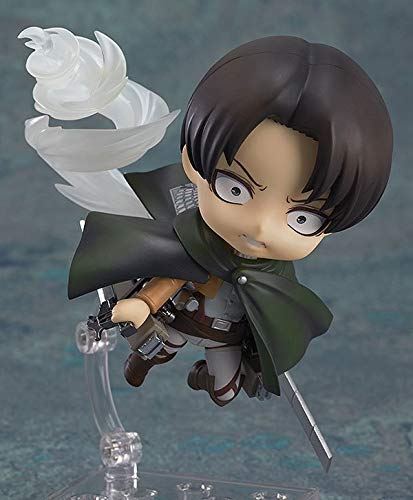 Jaypar Ataque en Titán Figura Levi · Figura Ackerman Figura Animado de Chibi Figura de acción