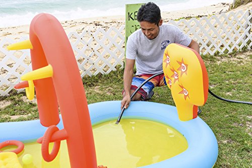 Jilong SJ20160701 - Piscina para niños con tobogán 2 - 6 años, 225x124x104 cm