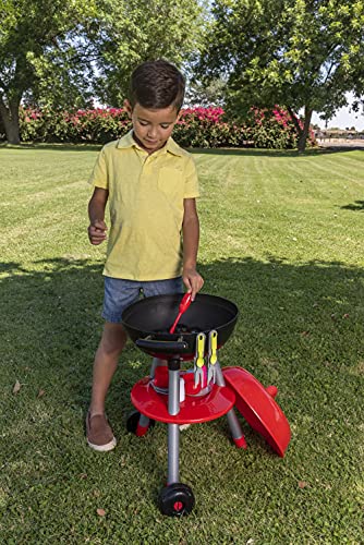 JOYIN 24 Piezas Juguete y Juego de Cocina de Pequeño Cocinero Barbacoa para Niños