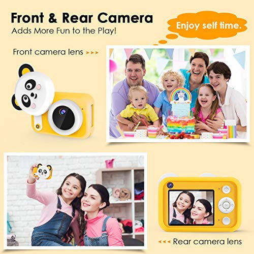 joylink Cámara para Niños, 2,4 Inch Pantalla Cámara de Fotos para Niños Cámara Selfie de 16MP 1080P HD Video Cámara Digital para Niños con Tarjeta TF de 32GB