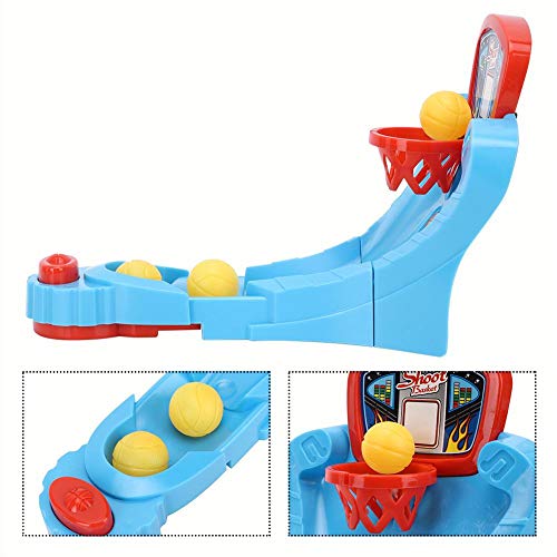 Juego de baloncesto para niños, juego de baloncesto para niños, juego de actividad de dedo interesante para niños y niñas (campo de baloncesto de tiro con dedos)