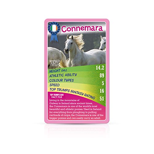 Juego de Cartas Top Trumps de Caballos y Ponis y Unicornios