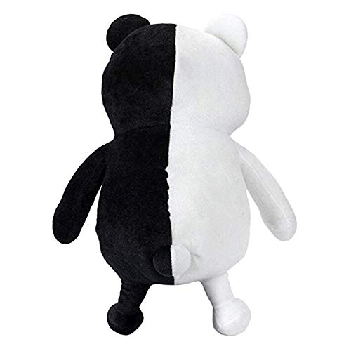 Juego Japones Cosplay Osito de Juguete Muneco de Peluche Oso Negro y Blanco 35cm