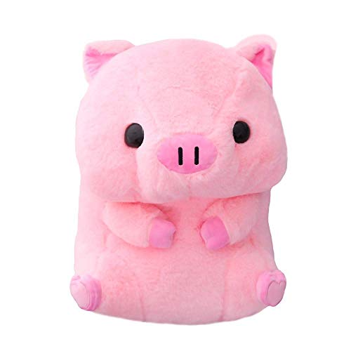 Juguetes De Peluche, Cerdo Rosa Sentado, Cabeza Grande, Cerdito, Muñeco De Peluche para Niños, Juguete De Peluche para Niños, Juguete para Dormir, Compañero Relajante, 50Cm