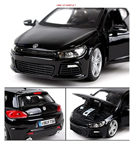 Juguetes Modelos Coches Coleccionables 1:24 para VW Scirocco R Vehículo De Aleación Diecast Coches Modelo Colección De Juguetes Regalo Adornos Decorativos Festival