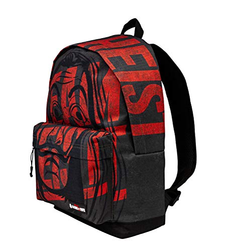 KARACTERMANIA la Casa de Papel Heist - Mochila Freetime HS 1.1, Rojo