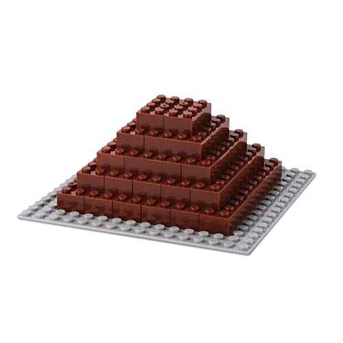 Katara-Juego De 520 Ladrillos Creativos En Caja Con Placa De Construcción 100% Compatibles Con Lego Classic, Sluban, Papimax, Q-bricks, color marrón (1827) , color/modelo surtido