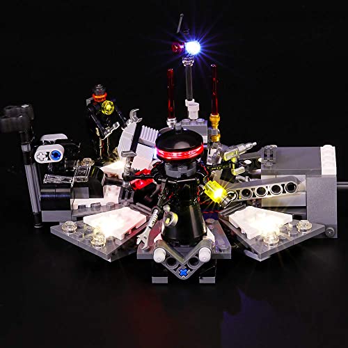 Kit de iluminación LED para la transformación de Darth Vader de Star Wars - Compatible con el modelo de bloques de construcción Lego 75183 - No incluye el juego Lego