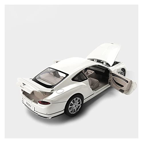 Kits Juguete Modelo Coche Clásico 1/24 For Bentley Continental GT Modelo De Coche De Aleación Extendida Pull Back Sound and Light Collection Gift Toy Car Crafts Expresión De Amor (Color : 2)