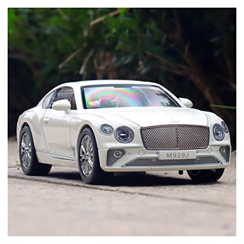 Kits Juguete Modelo Coche Clásico 1/24 For Bentley Continental GT Modelo De Coche De Aleación Extendida Pull Back Sound and Light Collection Gift Toy Car Crafts Expresión De Amor (Color : 2)