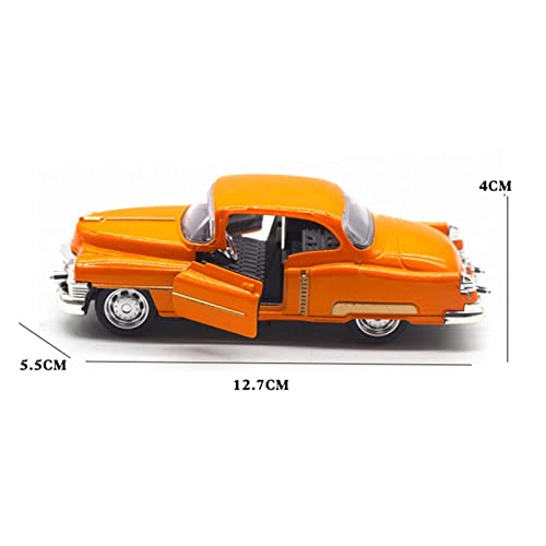 Kits Juguete Modelo Coche Clásico 1:32 Simulación Pull Back Modelo Coche Fundición A Presión Aleación con Dos Puertas Abiertas Y205 Colección Regalo Coche Juguete For Niños Expresión De Amor