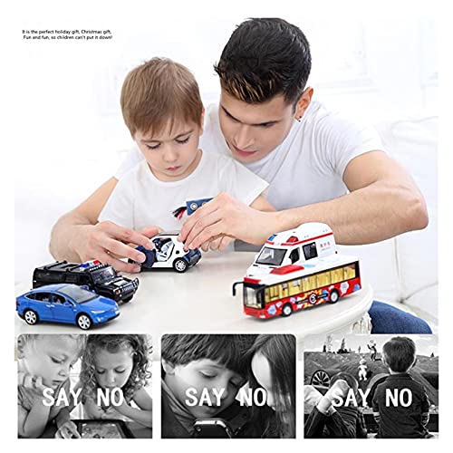 Kits Juguete Modelo Coche Clásico 1:32 Simulación Pull Back Modelo Coche Fundición A Presión Aleación con Dos Puertas Abiertas Y205 Colección Regalo Coche Juguete For Niños Expresión De Amor