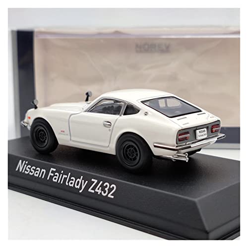 Kits Juguete Modelo Coche Clásico 1/43 For Nissan Fairlady Z432 1969 Modelo De Fundición A Presión Blanco Colección De Adultos Regalo Juguete Manualidades Conmemorativas Expresión De Amor