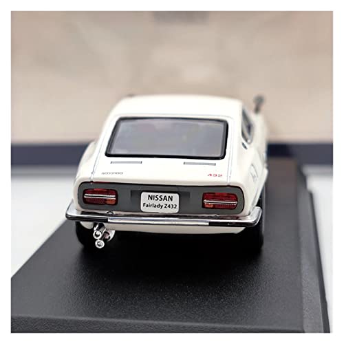 Kits Juguete Modelo Coche Clásico 1/43 For Nissan Fairlady Z432 1969 Modelo De Fundición A Presión Blanco Colección De Adultos Regalo Juguete Manualidades Conmemorativas Expresión De Amor