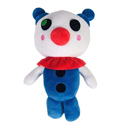 KJHD 4 Piezas 25 Cm Juego Roblox Piggy Muñecos De Peluche, Suave Animal De Peluche Piggy Payaso Tigre Juguetes De Peluche, Muñecos De Animales Payaso Regalos para Niños