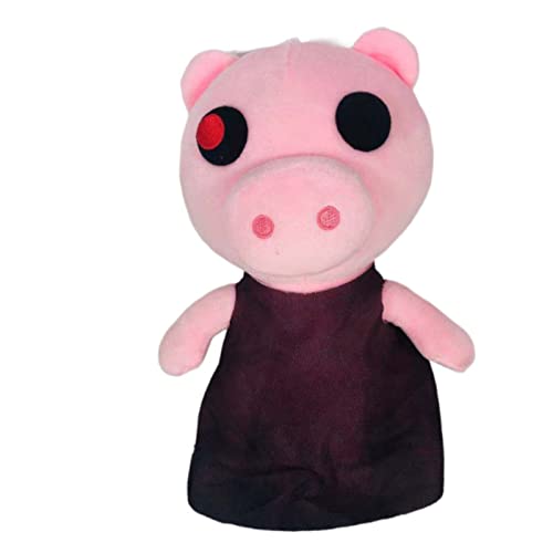 KJHD 4 Piezas 25 Cm Juego Roblox Piggy Muñecos De Peluche, Suave Animal De Peluche Piggy Payaso Tigre Juguetes De Peluche, Muñecos De Animales Payaso Regalos para Niños