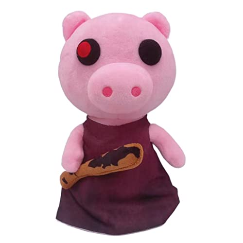 KJHD 4 Piezas 25 Cm Juego Roblox Piggy Muñecos De Peluche, Suave Animal De Peluche Piggy Payaso Tigre Juguetes De Peluche, Muñecos De Animales Payaso Regalos para Niños