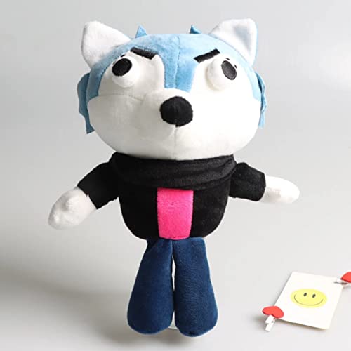 KJHT Anime Plush Piggy Roblox Memory Willow Plush Dolls 25cm Cartoon Anime Plush Toys Cute Wolf Pillow Room Decor Dolls niños