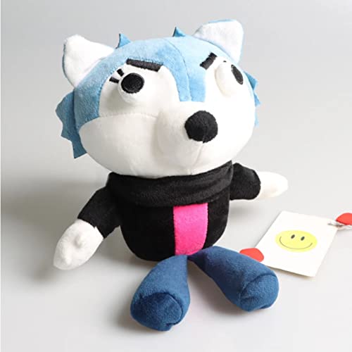 KJHT Anime Plush Piggy Roblox Memory Willow Plush Dolls 25cm Cartoon Anime Plush Toys Cute Wolf Pillow Room Decor Dolls niños