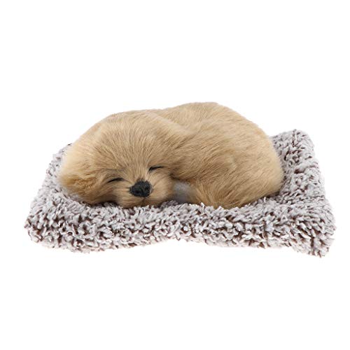 lahomia Animado Dormir Peluche Perro Cachorro Juguete Suave Decoración del Salpicadero del Coche en Casa - #5