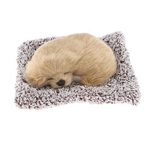 lahomia Animado Dormir Peluche Perro Cachorro Juguete Suave Decoración del Salpicadero del Coche en Casa - #5