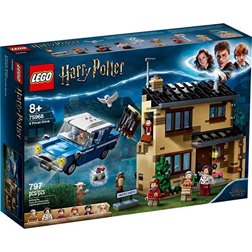 Lego 75968 Harry Potter 4 Privet Drive Juego coleccionable para niños (797 piezas)