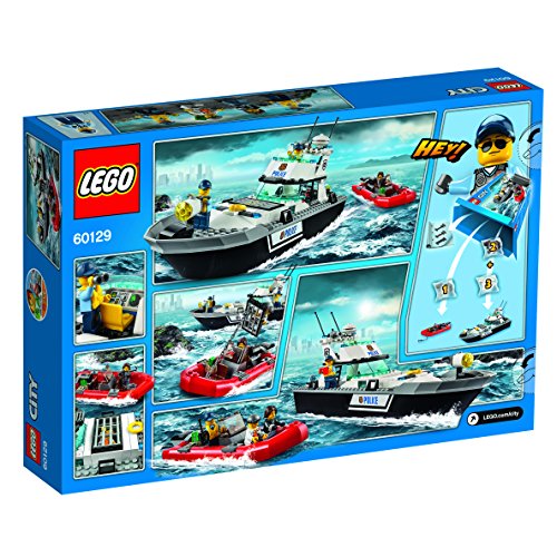 LEGO - Barco Patrulla de la policía, Multicolor (60129)