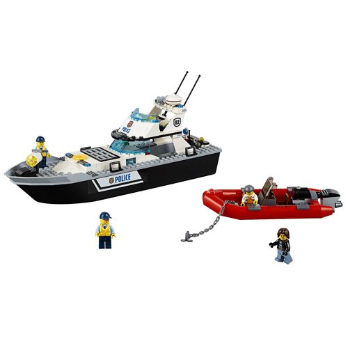 LEGO - Barco Patrulla de la policía, Multicolor (60129)