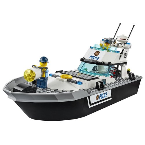 LEGO - Barco Patrulla de la policía, Multicolor (60129)