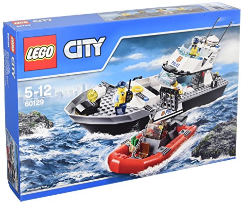 LEGO - Barco Patrulla de la policía, Multicolor (60129)