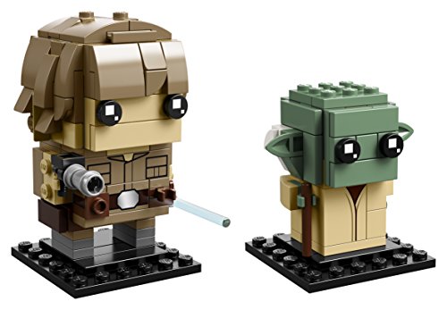 Lego Brickheadz - Set de Construcción Luke Skywalker y Yoda, (41627)