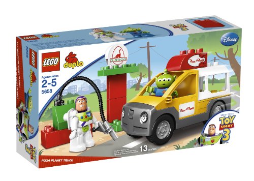 LEGO Pizza Planet Truck Figura de construcción - Figuras de construcción (Multicolor, 2 año(s), 5 año(s), 13 Pieza(s))