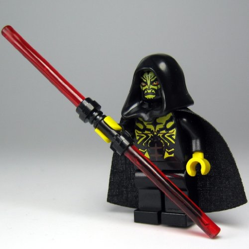 LEGO Star Wars Figura Savage opress (Sith, zabrak) con Doble Espada láser y Capa Negra