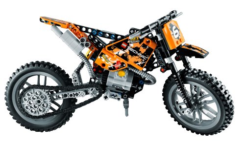 LEGO Technic - Moto de Motocross, Juegos de construcción 42007