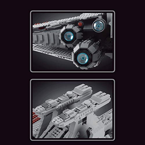 Loads Star Imperial Wars Destroyer - Juego de construcción Super UCS Republic Attack Cruiser, modelo compatible con Lego Star Wars, 6685 piezas