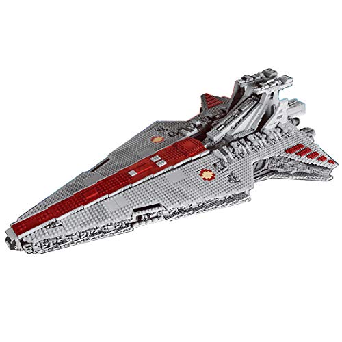 Loads Star Imperial Wars Destroyer - Juego de construcción Super UCS Republic Attack Cruiser, modelo compatible con Lego Star Wars, 6685 piezas