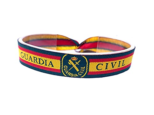 Lote de 10 pulseras de la Guardia Civil.