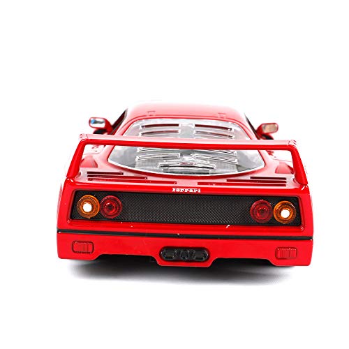 LUCKYCAR 1:24 Ferrari F40 Modelo Deportivo de aleación de simulación de Coche，Se Pueden Abrir Puertas Dobles，Modelo de Producto Terminado，Modelo estático, fundición de Metales