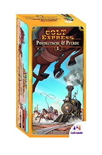 Ludonaute 217672 Colt Express - Juego de Mesa