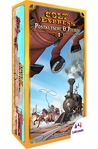 Ludonaute 217672 Colt Express - Juego de Mesa