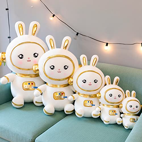 Lulihhhh 30-80 cm Lindo Conejo de Peluche de Juguete Regalo de cumpleaños muñeca niña Cama con muñeca Durmiente Almohada niña Blanca 80 cm