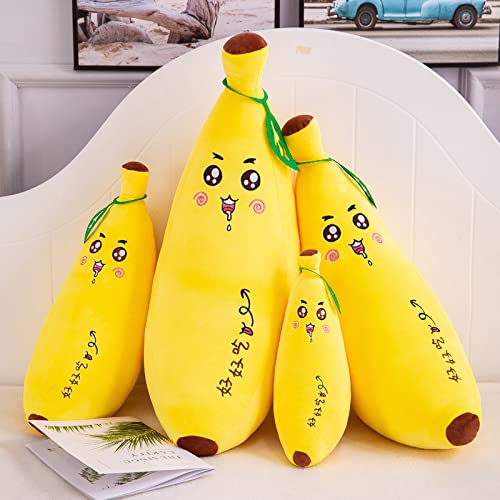 Lulihhhh 35-80cm Lindo Suave plátano de Peluche de Juguete Almohada Creativa cojín de Frutas muñeca Infantil Ragdoll Regalo de cumpleaños pobre 80cm