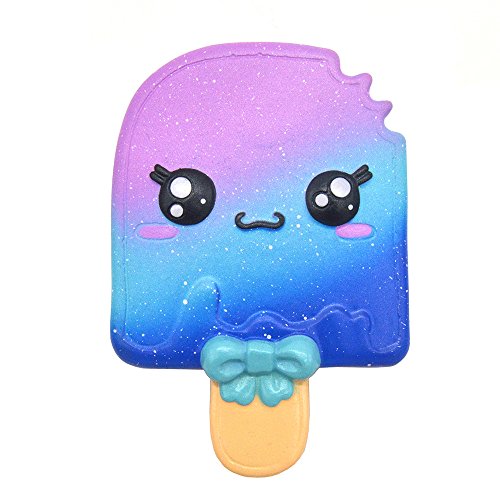 Lurcardo Squishy Kawaii, Galaxy Ice Cream Squishy Juguete Squishy Squeeze Squishies Slow Rising Squishes Juguete Estrés Alivio Suave Juguete Lento Aumento Juguetes Toys