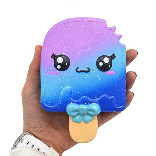 Lurcardo Squishy Kawaii, Galaxy Ice Cream Squishy Juguete Squishy Squeeze Squishies Slow Rising Squishes Juguete Estrés Alivio Suave Juguete Lento Aumento Juguetes Toys