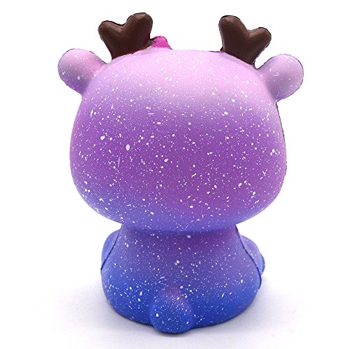 Lurcardo Squishy Kawaii, Squishy Juguete Squishy Cut Galaxy Lindo Deerr Squishies Slow Rising Squishes Juguete Estrés Alivio Suave Juguete Lento Aumento Juguetes Toys