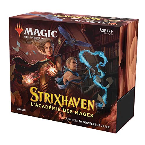 Magic: The Gathering- Bundle Strixhaven, 10 potenciadores de Draft y Accesorios