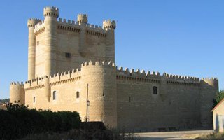 MAQUETA DEL CASTILLO DE LOS VIVERO DE FUENSALDAÑA, 1003. MAQUETAS DE PIEDRA AEDES ARS